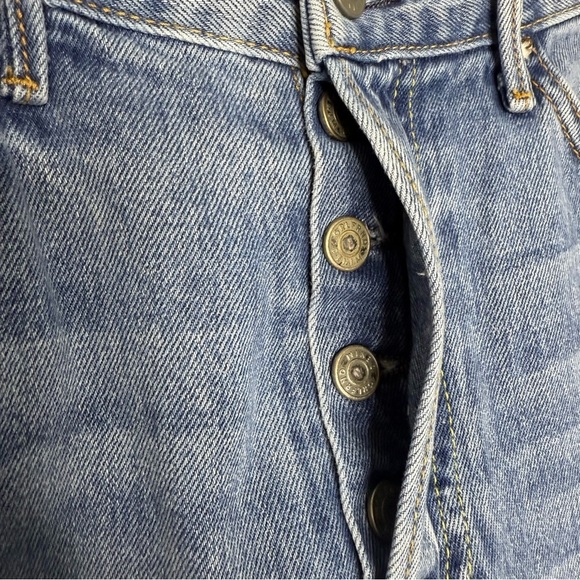 Grlfrnd Karolina Revolve Straight Leg Blue Women's Jeans Size 28 - Picture 6 of 9